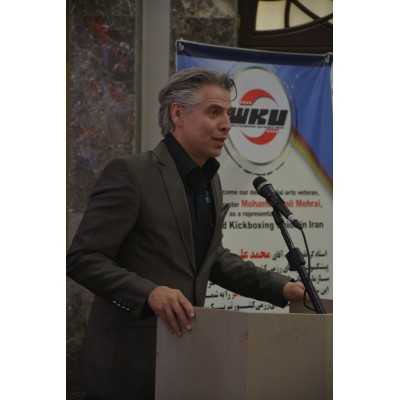 سخنرانی رئیس سازمان جهانی کیک بوکسینگ WKU
