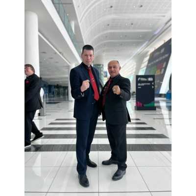 همنشینی با ریاست جهانی سازمان|کیک بوکسینگ WKU ایران